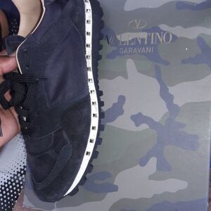 Valentino Garavani Men's Black Sneakers